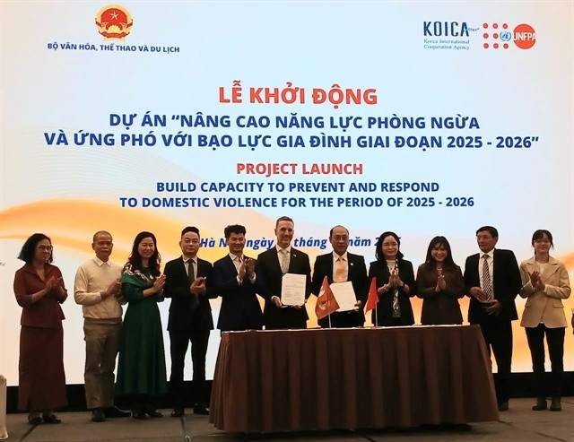 project to strengthen vietnam s capacity to prevent domestic-violence launched picture 1
