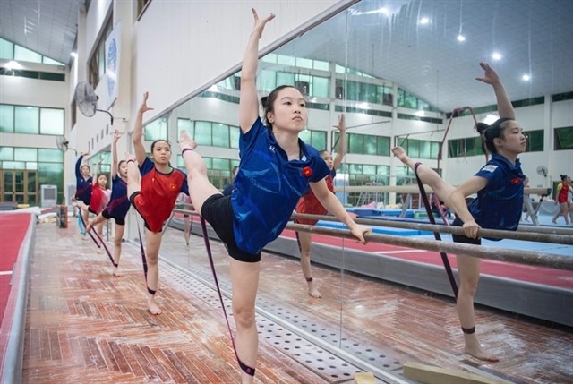 vietnamese gymnastics team targets gold medals at sea games 33 picture 1