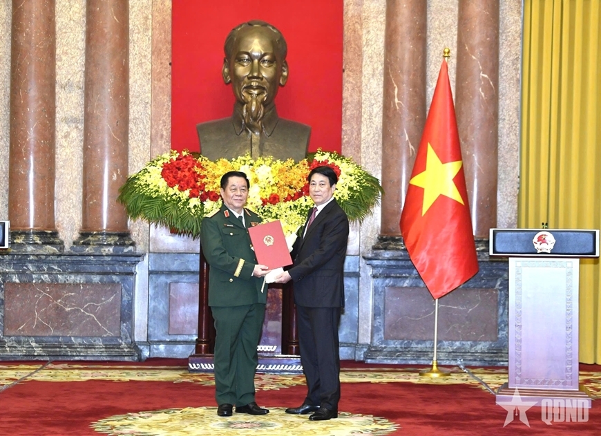 Ong nguyen trong nghia giu chuc chu nhiem tong cuc chinh tri qDnd viet nam hinh anh 1