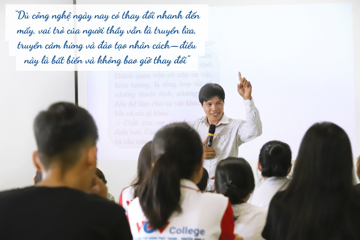 ThS. Lại Thế Vĩnh, người thầy giữ ngọn lửa giáo dục trong kỷ nguyên số