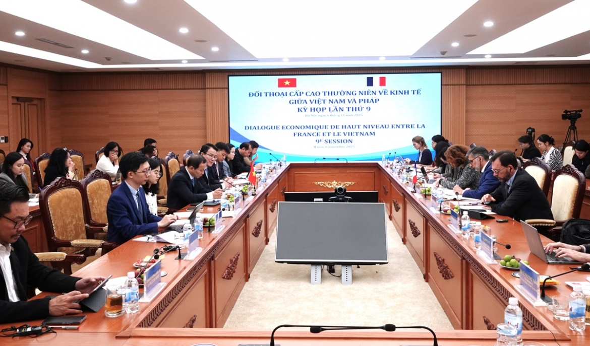 Doi thoai cap cao thuong nien ve kinh te viet nam - cong hoa phap hinh anh 1