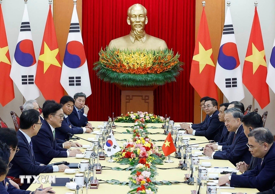 tong bi thu to lam hoi kien voi chu tich quoc hoi han quoc hinh anh 3