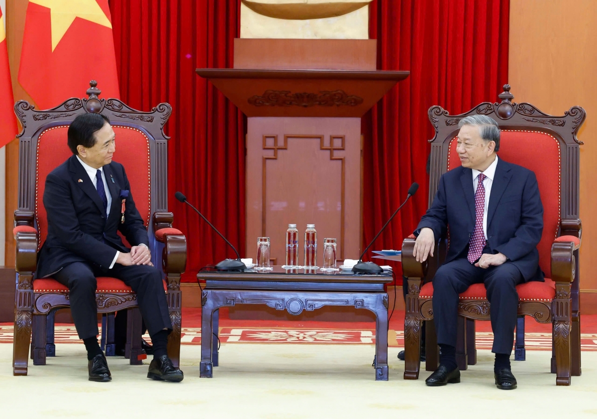 Tổng Bí thư Tô Lâm tiếp Thống đốc tỉnh Kanagawa, Nhật Bản