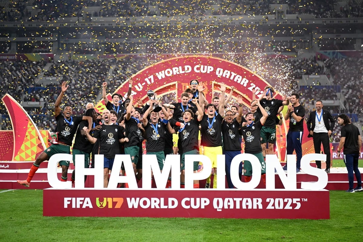 Bồ Đào Nha giành chức vô địch World Cup U17 lần đầu tiên trong lịch sử 2 u17 bo Dao nha gianh chuc vo dich u17 world cup lan dau tien trong lich su hinh anh 1