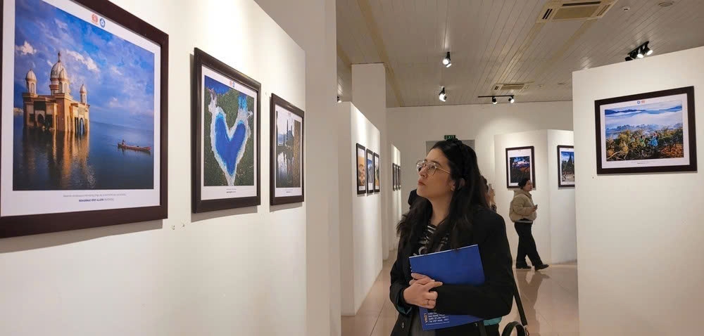 photography art tightens vietnam-indonesia friendship picture 1