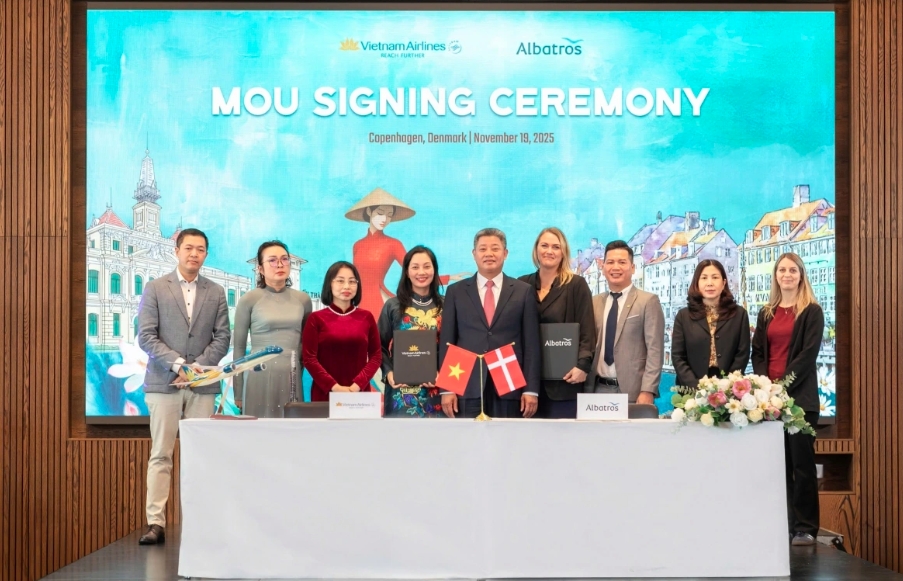 Vietnam Airlines launches first direct route to Northern Europe