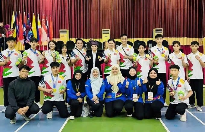 four more golds for vietnam at 2025 asean school games in brunei picture 1