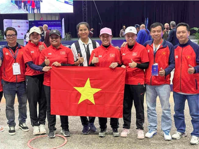 Vietnam wins silver at Asian Pétanque Championships