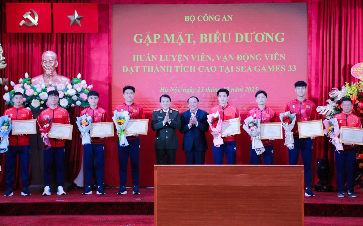 the thao cong an nhan dan gop cong lon vao thanh cong cua ttvn o sea games 33 hinh anh 2