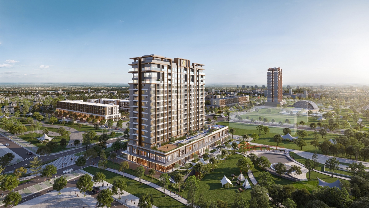 Tổ hợp căn hộ cao tầng duy nhất tại Wonder City, Hà Nội