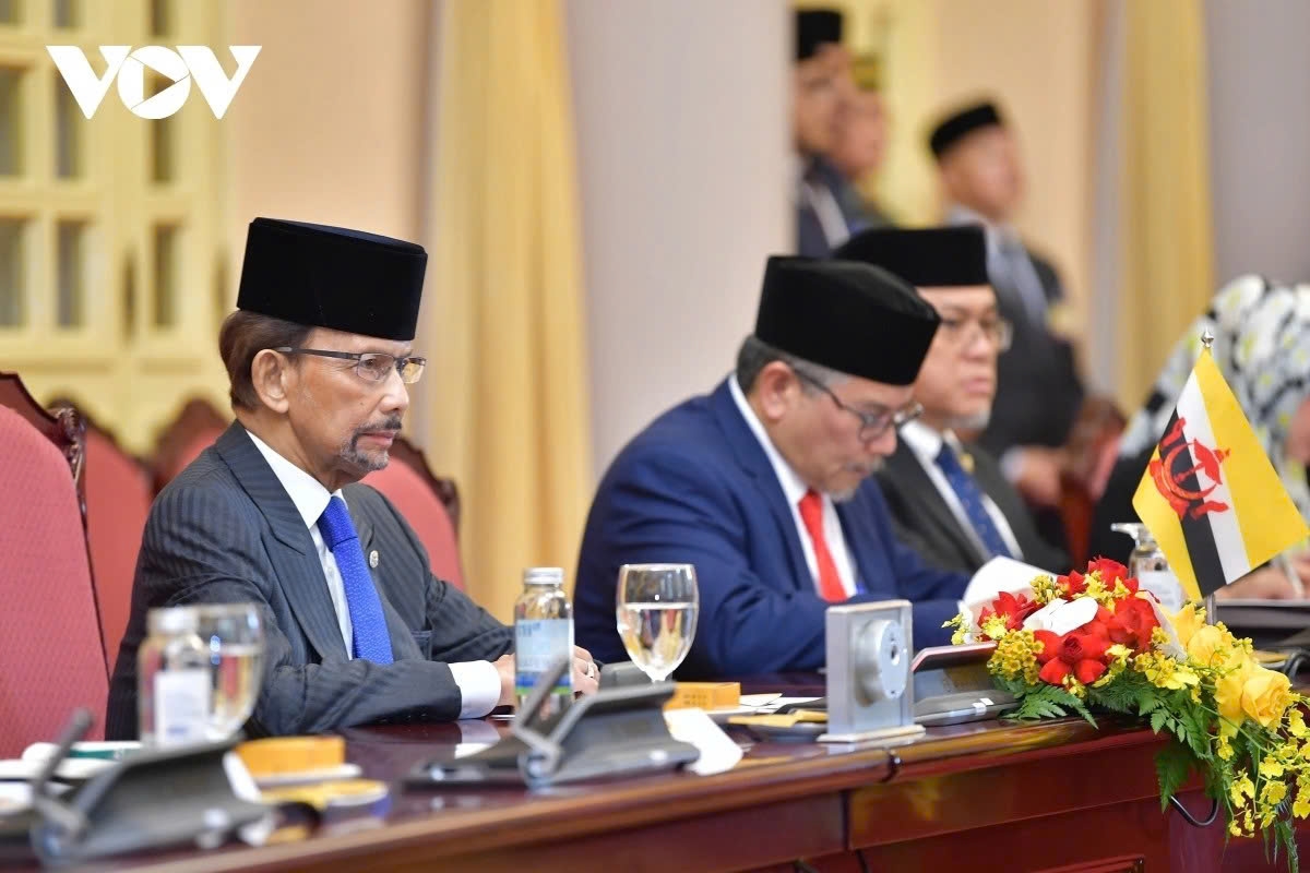 brunei sultan hassanal bolkiah warmly welcomed in hanoi on state visit to vietnam picture 10