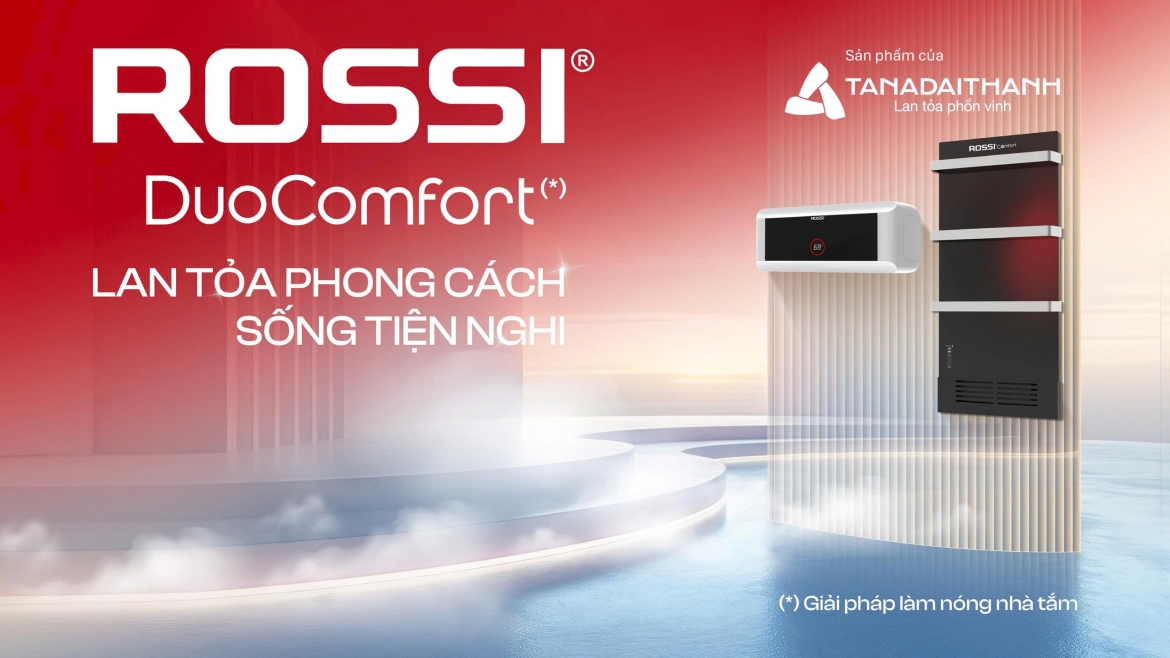 rossi duocomfort - lan toa phong cach song tien nghi tu nhung dieu nho be moi ngay hinh anh 1