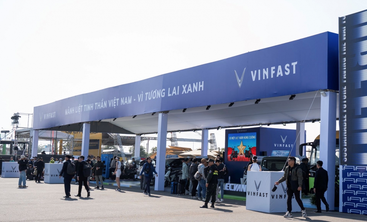 vietnam mobility show 2025 vinfast mang den loat trai nghiem hoanh trang hinh anh 1