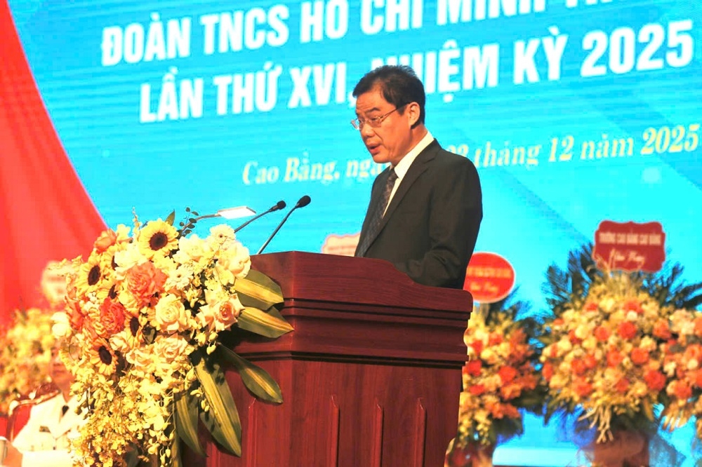 Dai hoi Dai bieu Doan tncs ho chi minh tinh cao bang lan thu xvi hinh anh 1