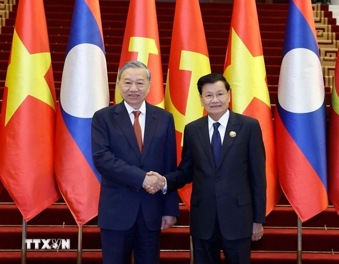 Cuộc gặp cấp cao giữa Đảng Cộng sản Việt Nam và Đảng Nhân dân Cách mạng Lào