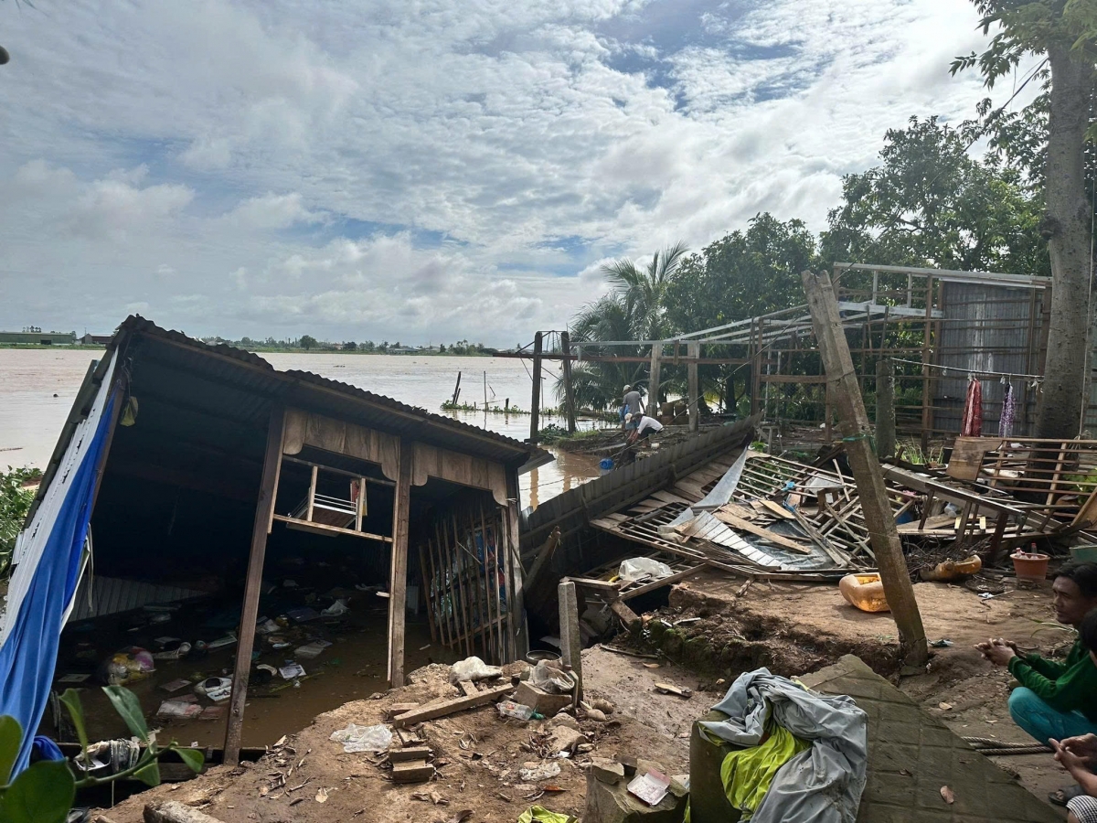 An Giang: 106 vụ sạt lở trong năm gây thiệt hại khoảng 12 tỷ đồng