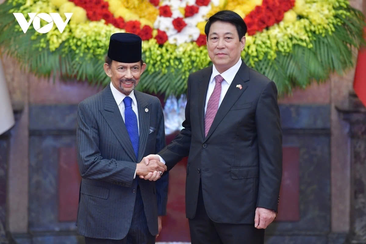 brunei sultan hassanal bolkiah warmly welcomed in hanoi on state visit to vietnam picture 6