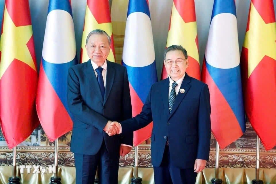 snapshots from party general secretary to lam s state visit to laos picture 7