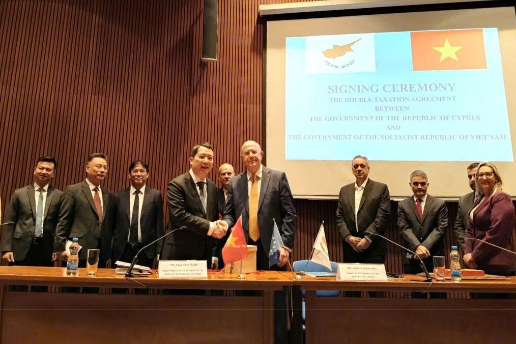 vietnam, cyprus sign double taxation agreement picture 1