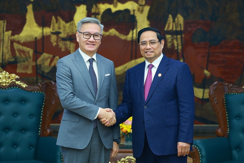 prime minister calls for stronger vietnam laos economic connectivity picture 1