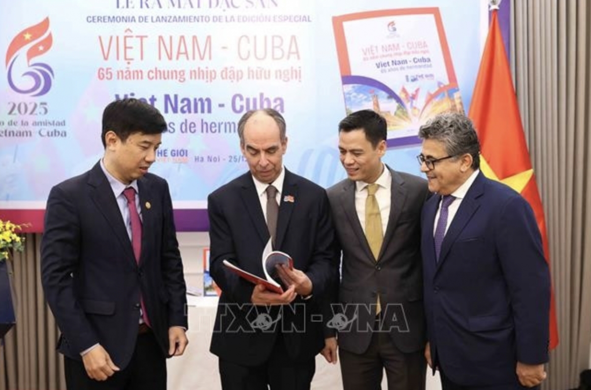 special publication on vietnam-cuba brotherhood launched picture 1
