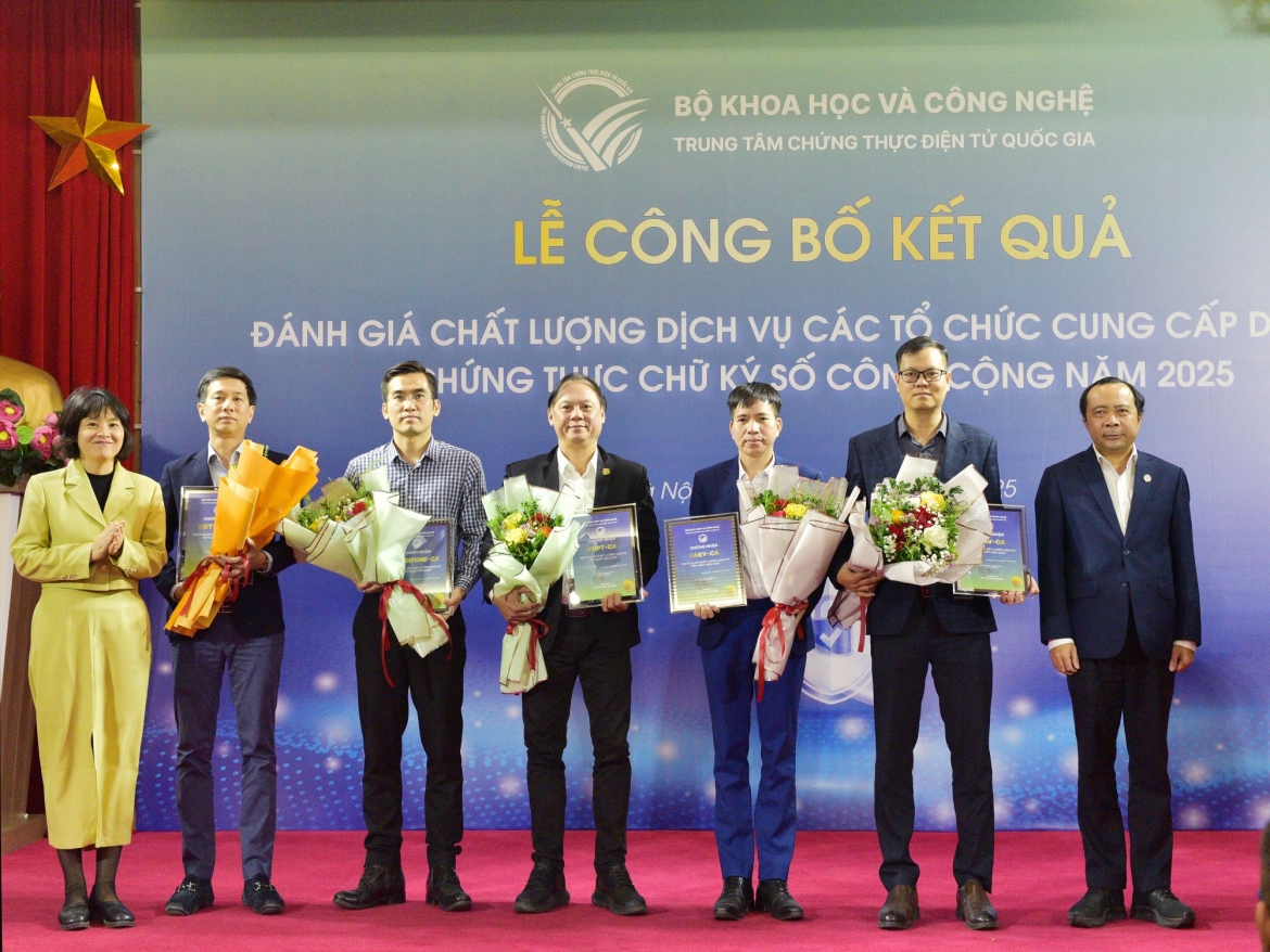 cong bo ket qua danh gia chat luong dich vu chung thuc chu ky so cong cong hinh anh 2