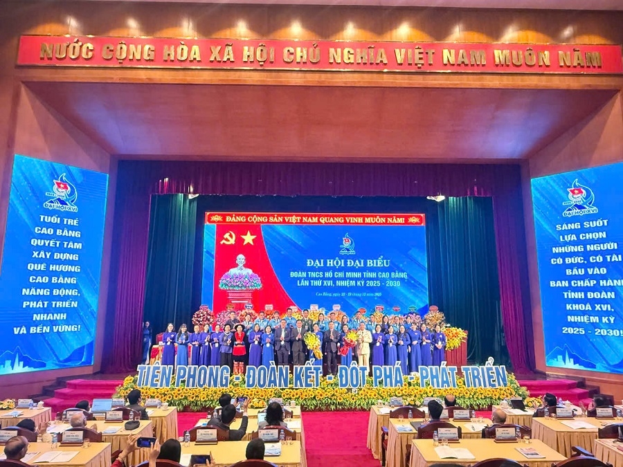 Đại hội Đại biểu Đoàn TNCS Hồ Chí Minh tỉnh Cao Bằng lần thứ XVI