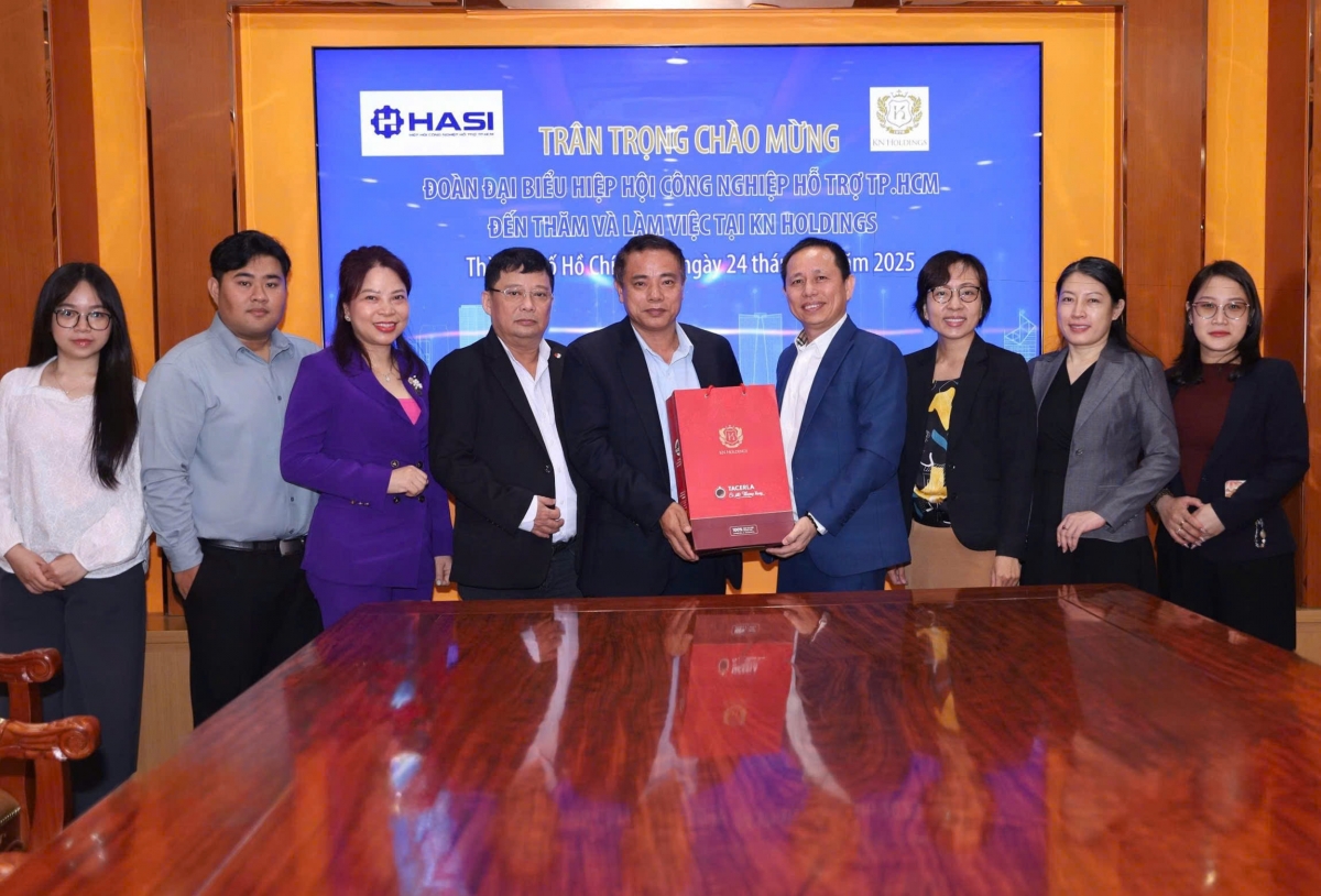 HASI và KN Holdings: Kết nối công nghiệp hỗ trợ vào hệ sinh thái khu công nghiệp