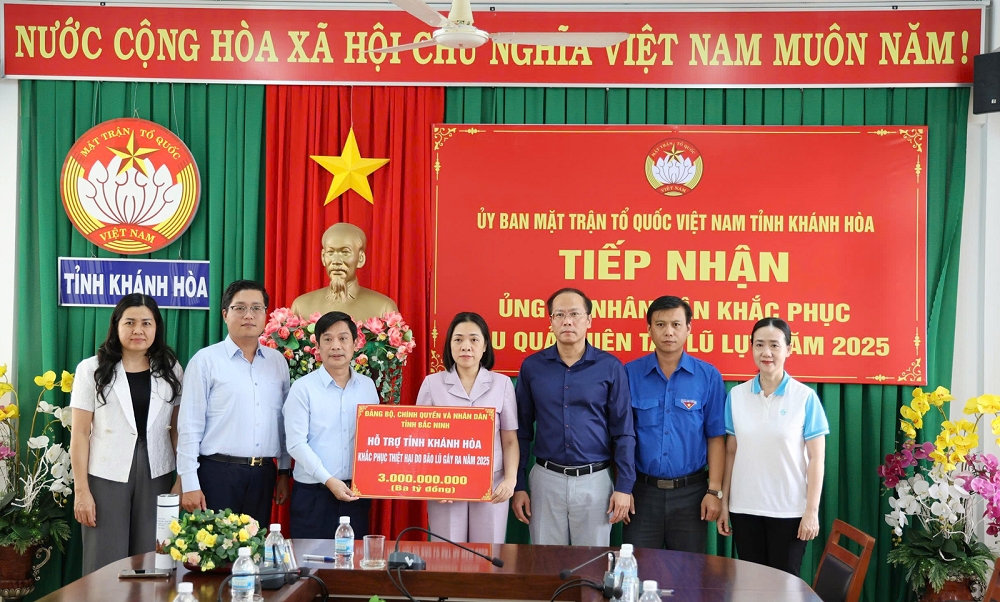 bac ninh ho tro 6 ty dong giup khanh hoa va lam Dong khac phuc thiet hai bao lu hinh anh 2