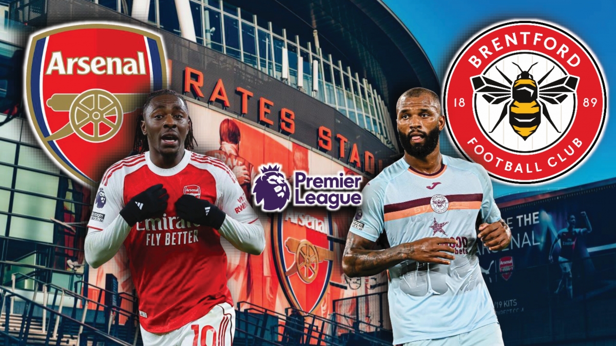 Dự đoán kết quả và đội hình ra sân trận Arsenal vs Brentford