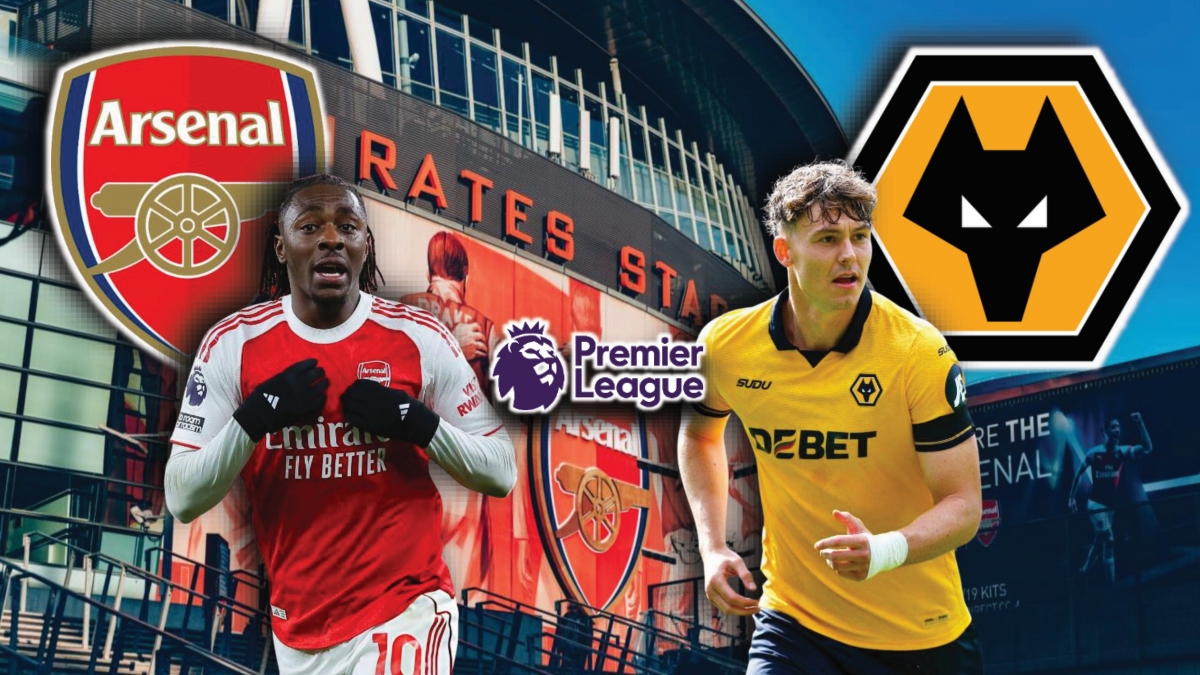 Dự đoán kết quả và đội hình ra sân trận Arsenal vs Wolves