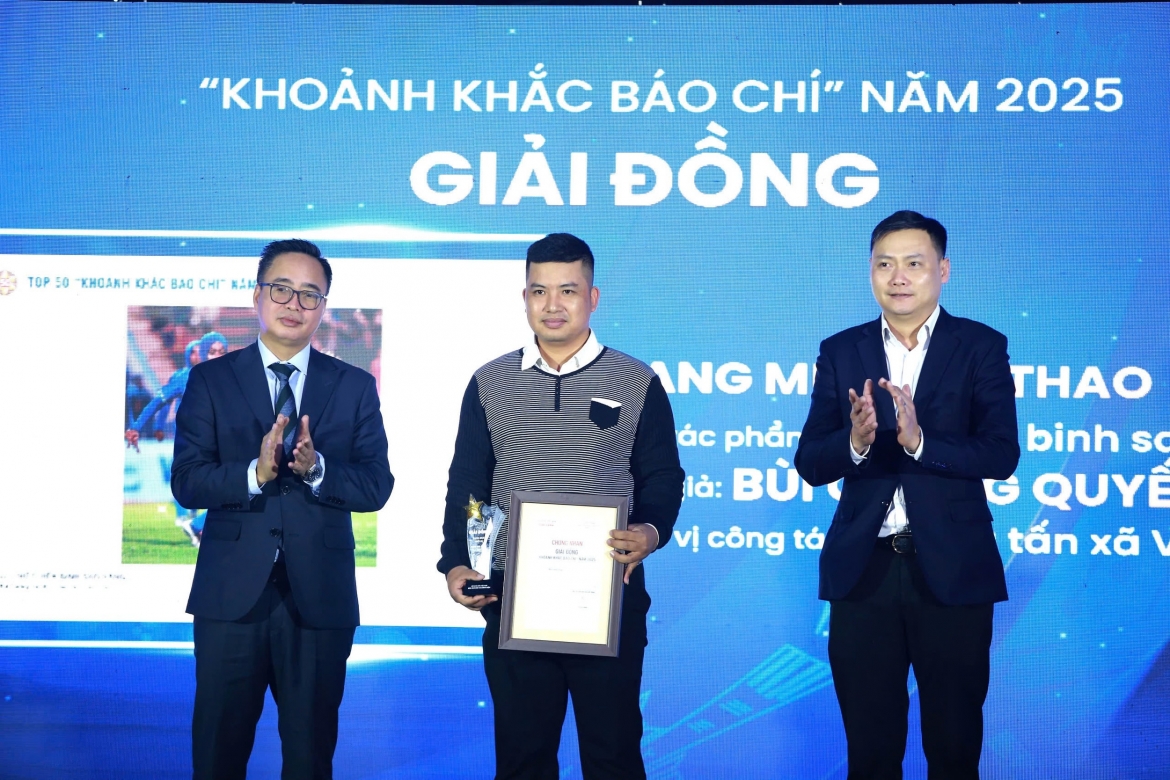 le trao giai anh khoanh khac bao chi 2025 hinh anh 6