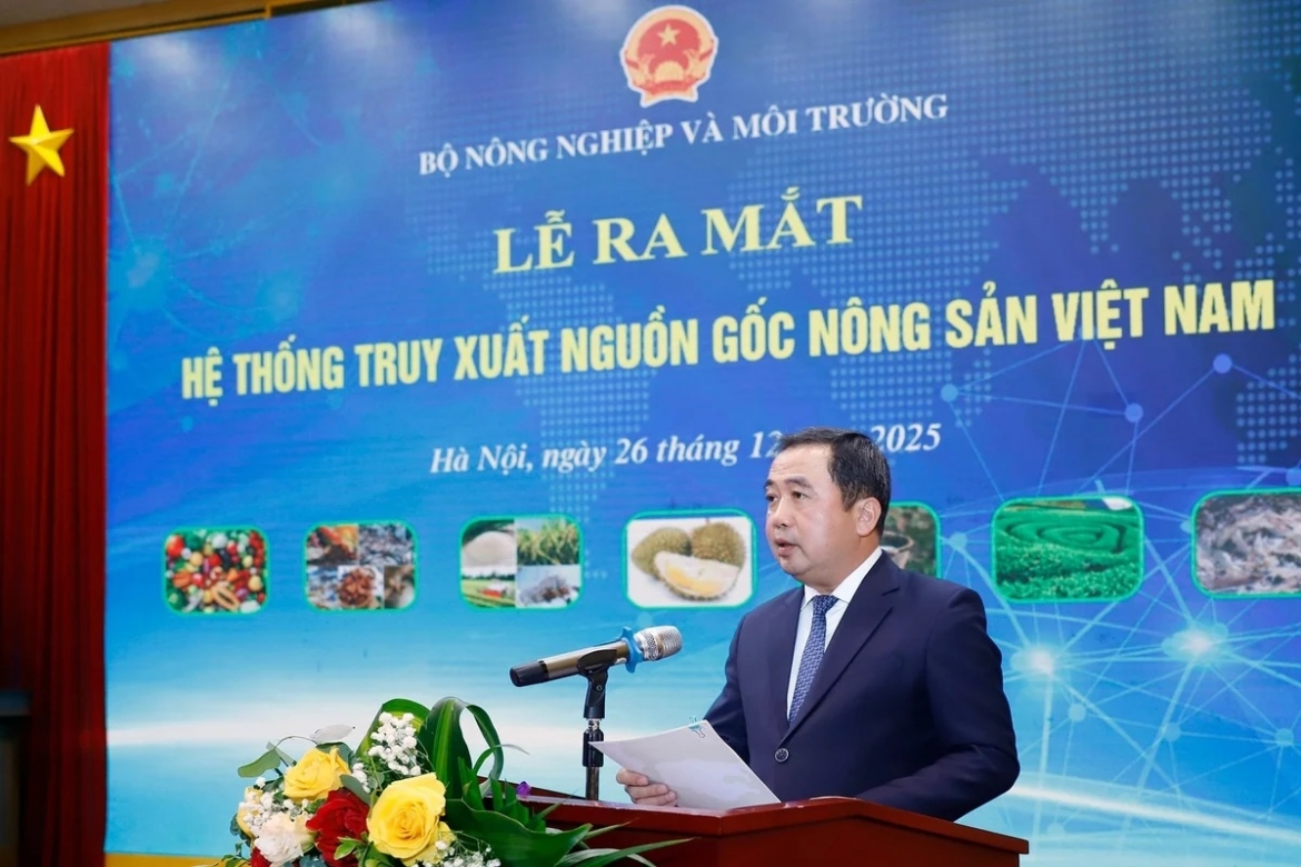 ra mat he thong truy xuat nguon goc nong san viet nam hinh anh 1