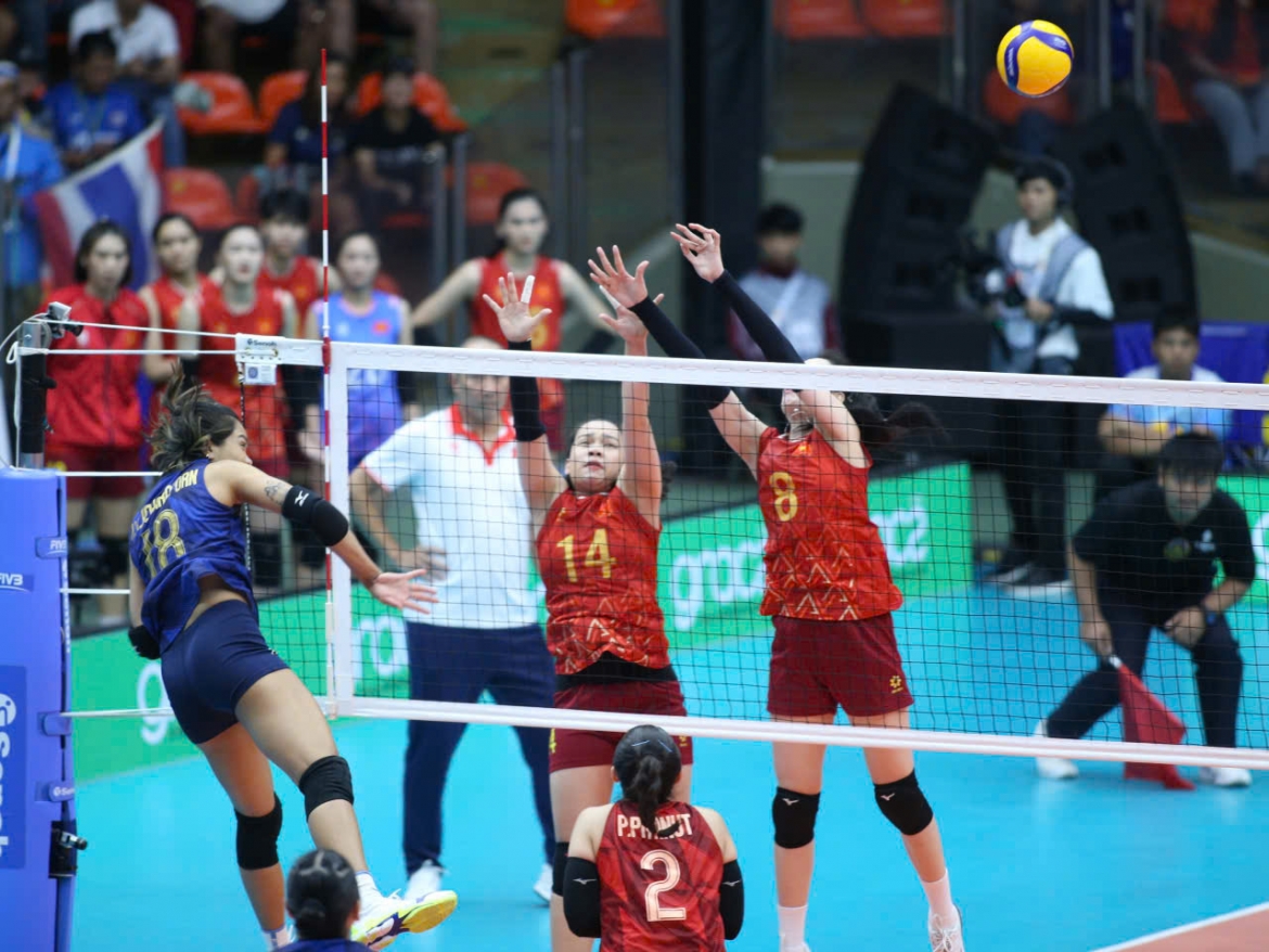 bong chuyen nu viet nam thua thai lan, gianh hcb sea games sau tran dau kinh dien hinh anh 8
