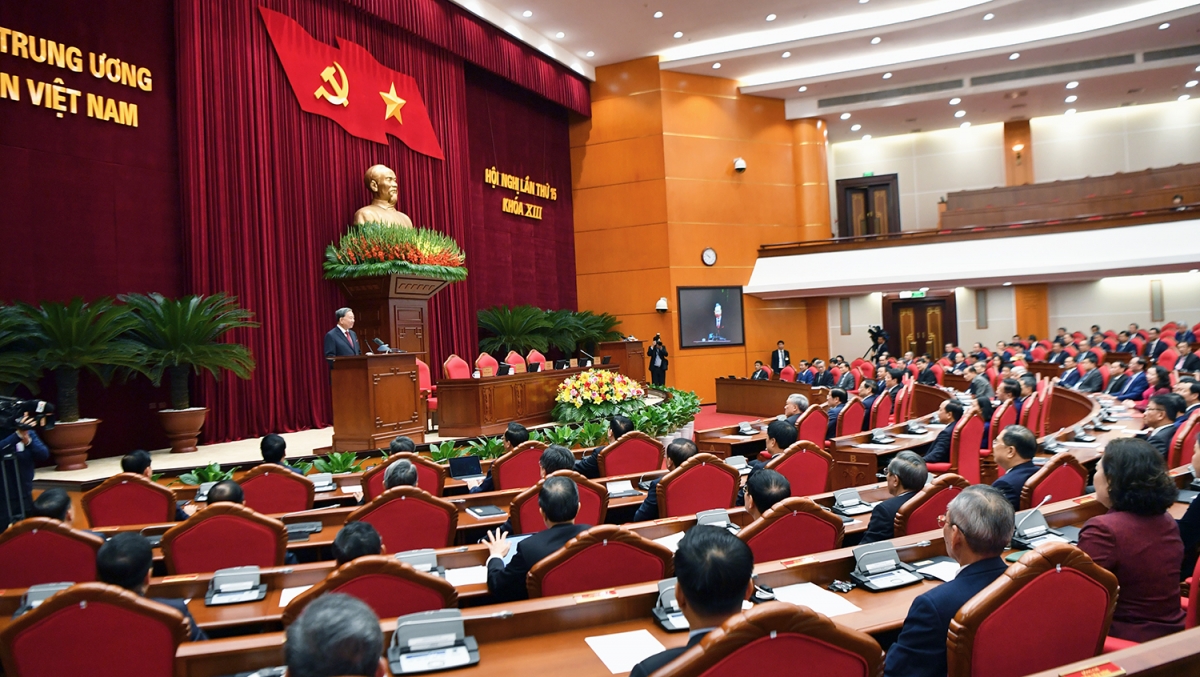 Thông cáo báo chí ngày làm việc thứ 2 và bế mạc Hội nghị Trung ương 15 khóa XIII