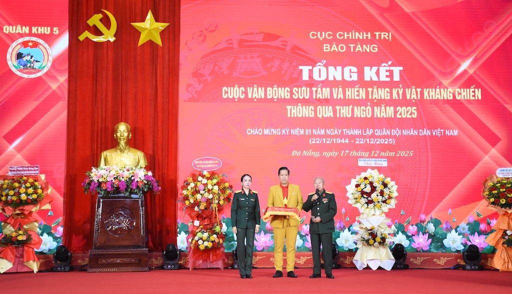bao tang quan khu 5 tiep nhan hon 200 hien vat, hinh anh va tu lieu hinh anh 2