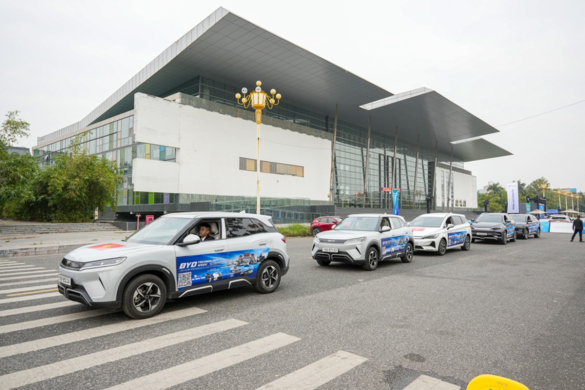 byd technology week lap ky luc luot khach lai thu tai phu tho hinh anh 1