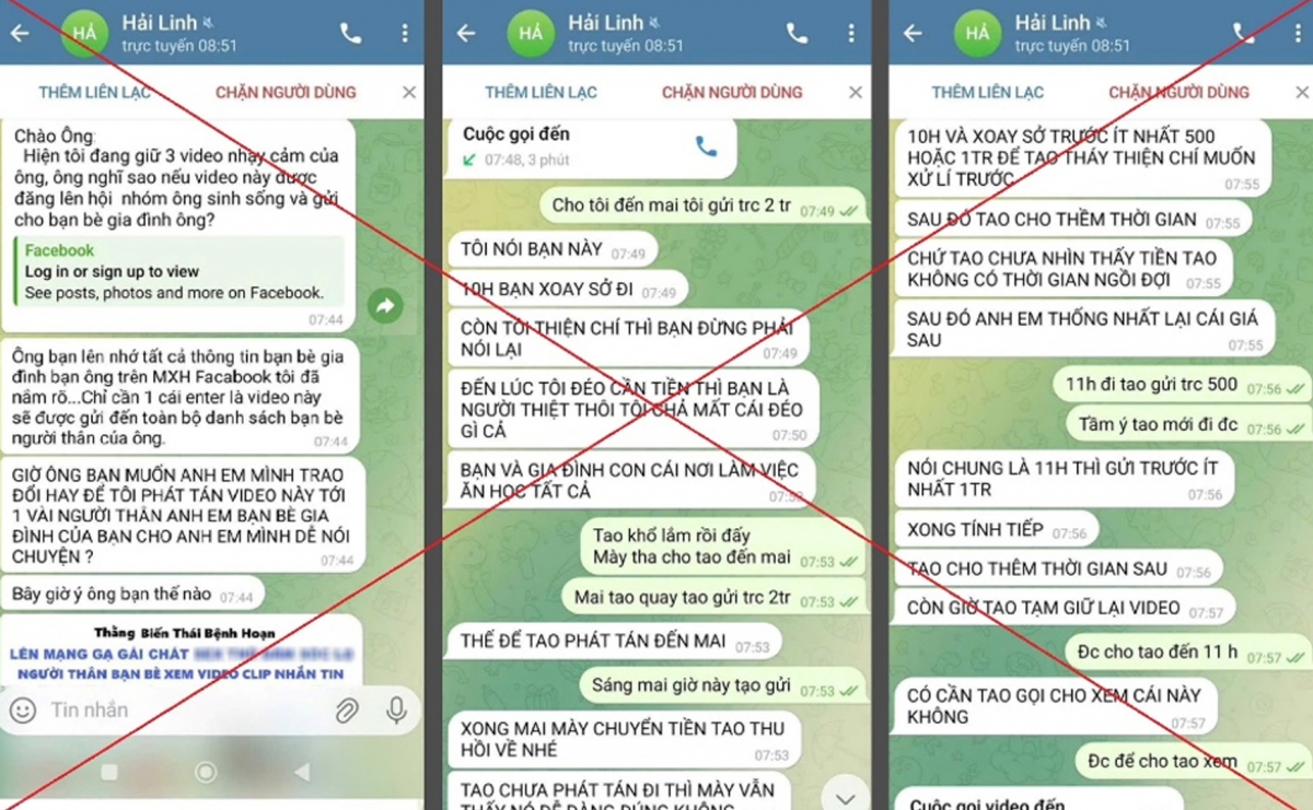 Cảnh báo chiêu trò dụ “chat sex” trên mạng xã hội rồi tống tiền