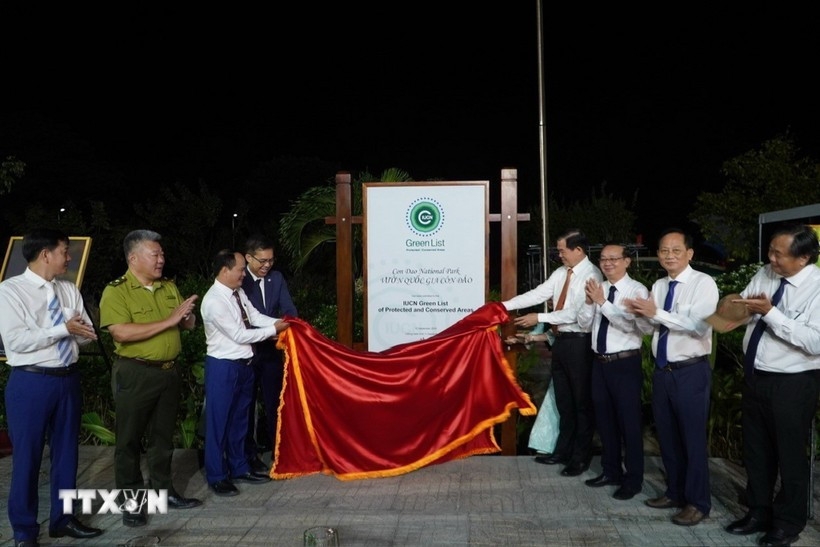 con dao national park gets iucn green list recognition picture 1