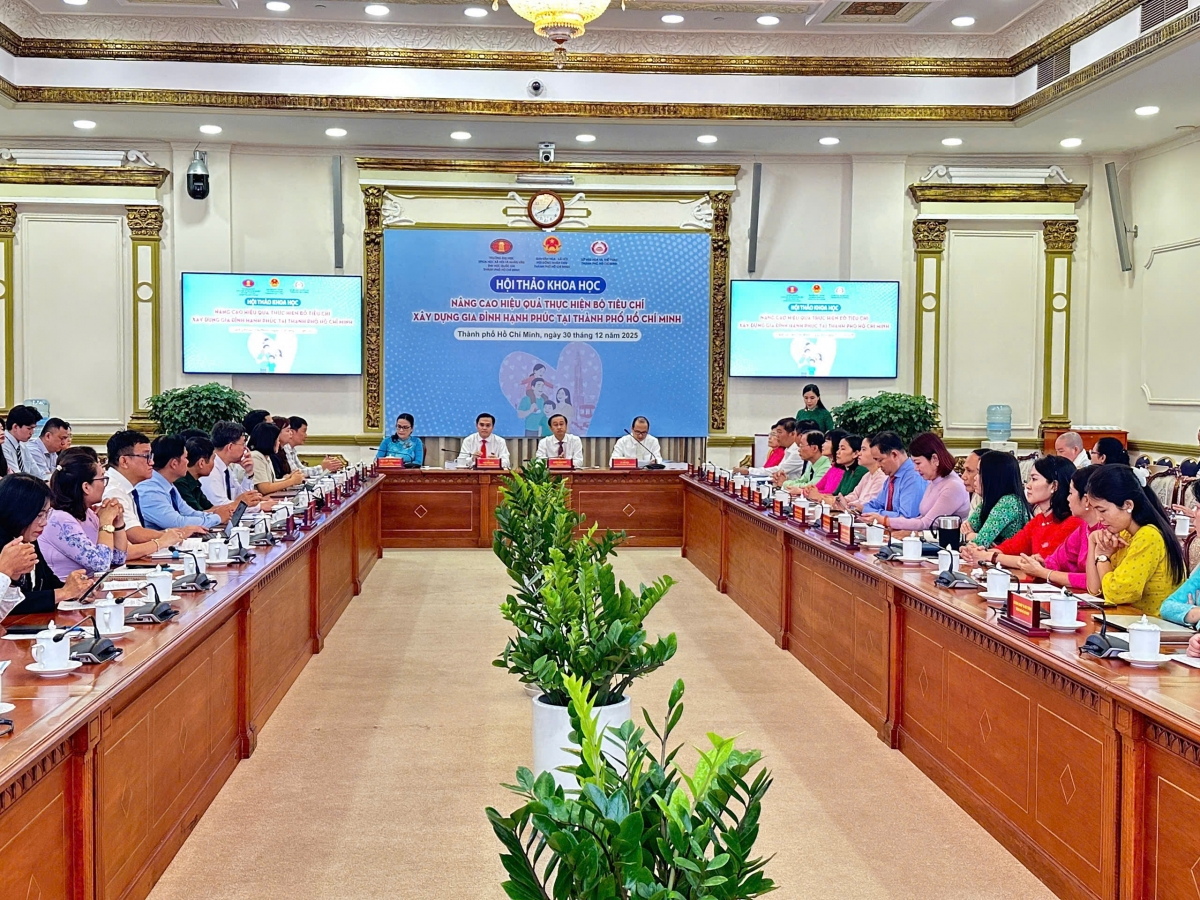 TP.HCM đổi cách tiếp cận bộ tiêu chí gia đình hạnh phúc