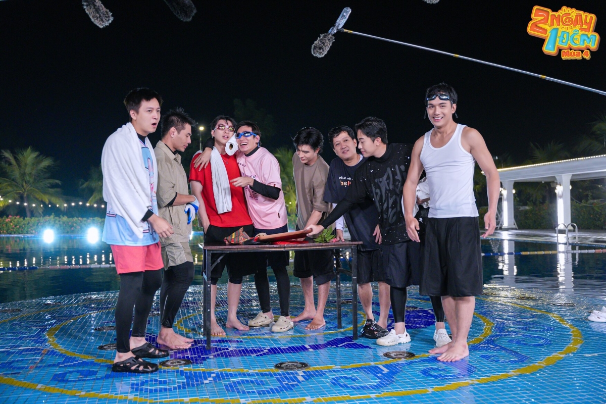 2 ngày 1 đêm steven nguyễn và Đỗ nhật hoàng hóa thân thành chú cuội - hằng nga hình ảnh 2 2 ngay 1 dem steven nguyen va Do nhat hoang hoa than thanh chu cuoi - hang nga hinh anh 2