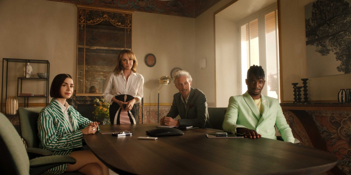  emily in paris mua 5 bung no tren mang xa hoi rome - paris gay sot hinh anh 3