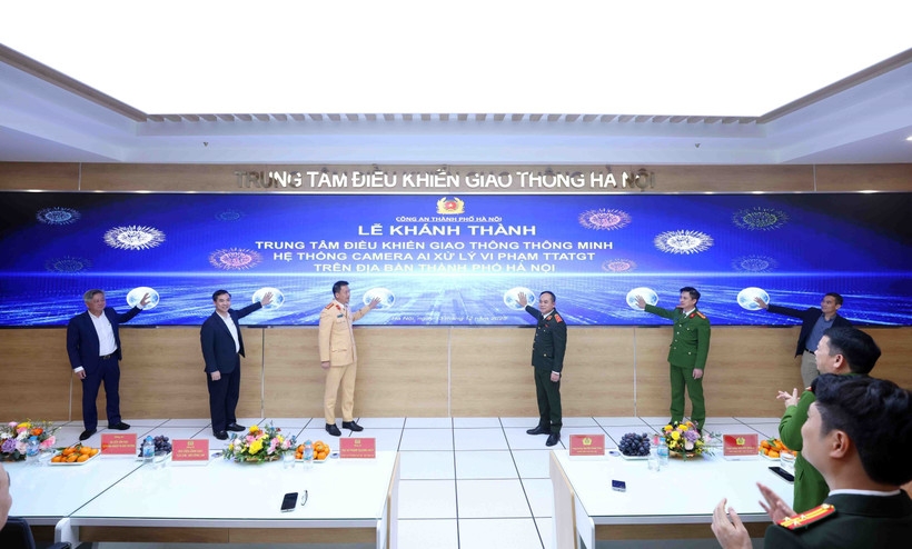 hanoi officially launches smart traffic control centre picture 1