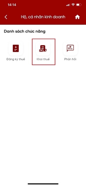 huong dan ca nhan cho thue bat dong san ke khai thue tren ung dung etax mobile hinh anh 2
