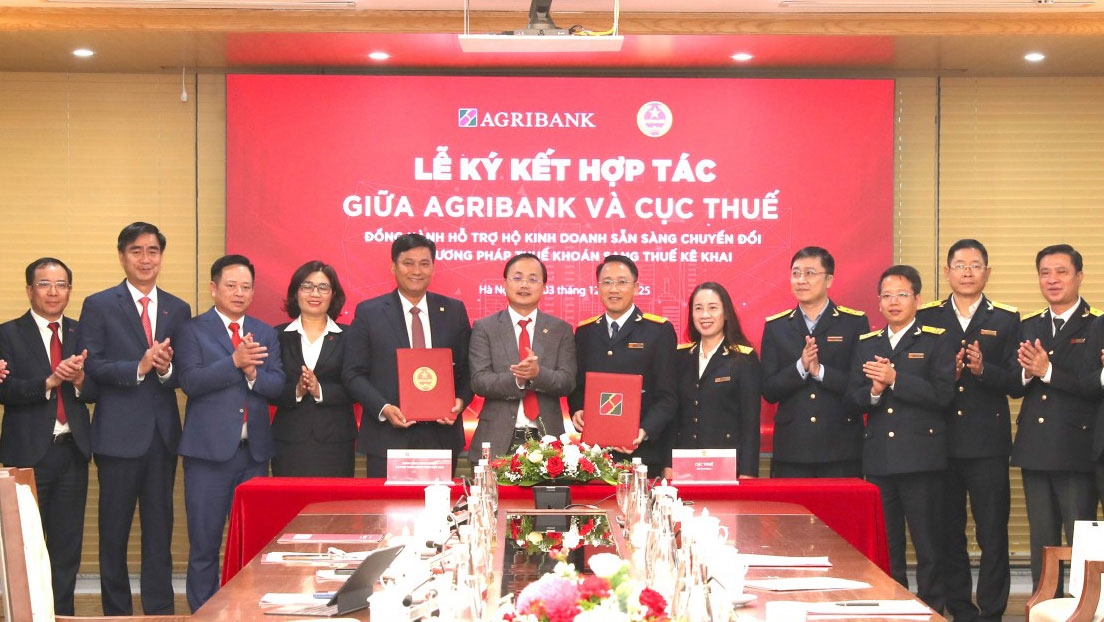 tang toc hien dai hoa quan ly thue cuc thue va agribank ky ket hop tac chien luoc hinh anh 2