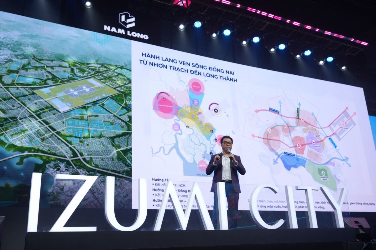 KTS Lê Quốc Hùng: Izumi City là nằm ở vùng kinh tế trọng điểm phía Nam