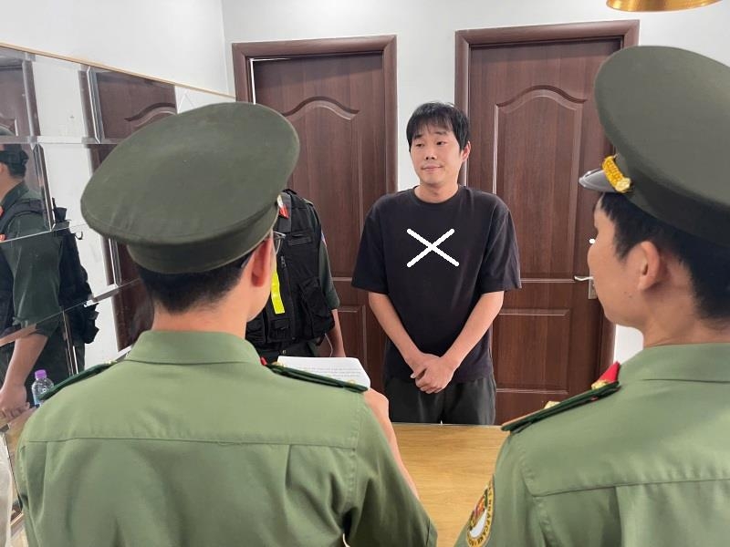 transnational korean fraud kingpin arrested in khanh hoa picture 1