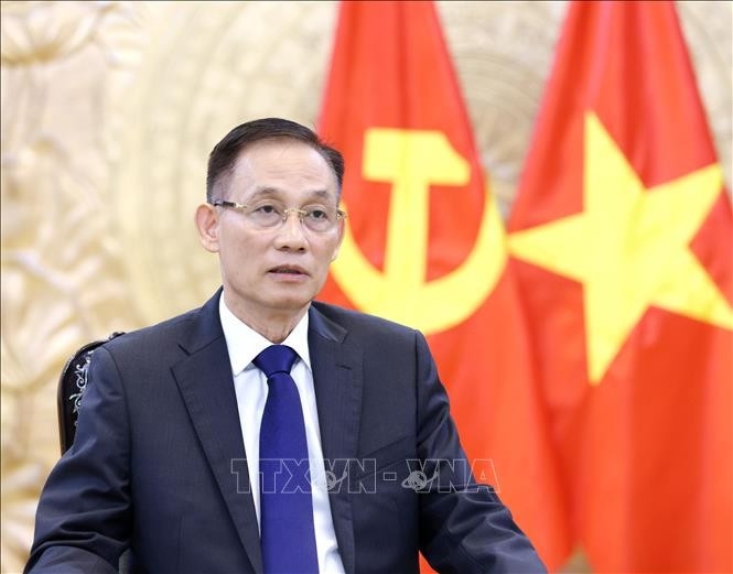 vietnamese, lao foreign ministers hold online talks picture 1