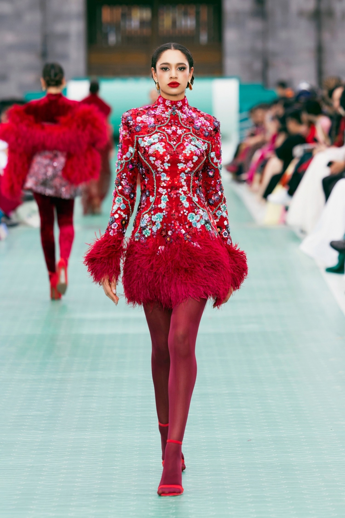 more than 70 miss cosmo 2025 contestants model at ngo mon square in hue picture 3