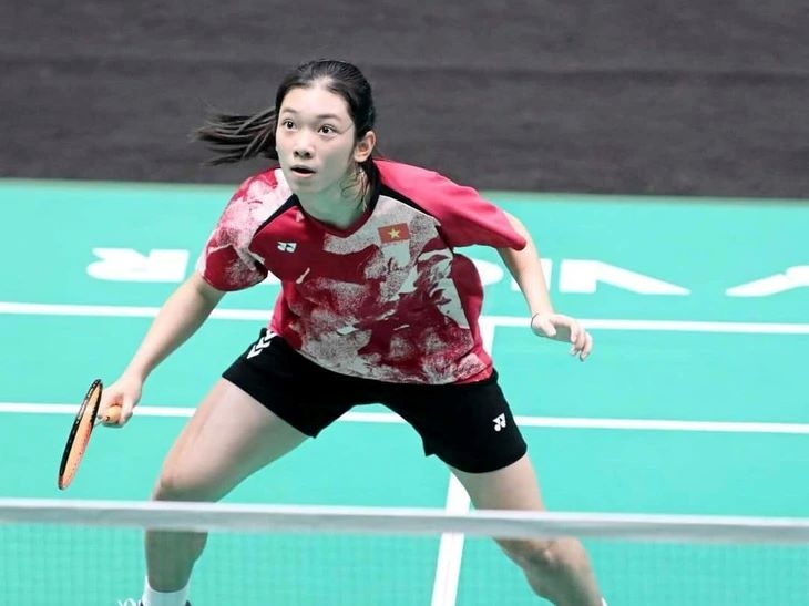 Vietnam’s 14-year-old badminton player jumps 650 places in world rankings